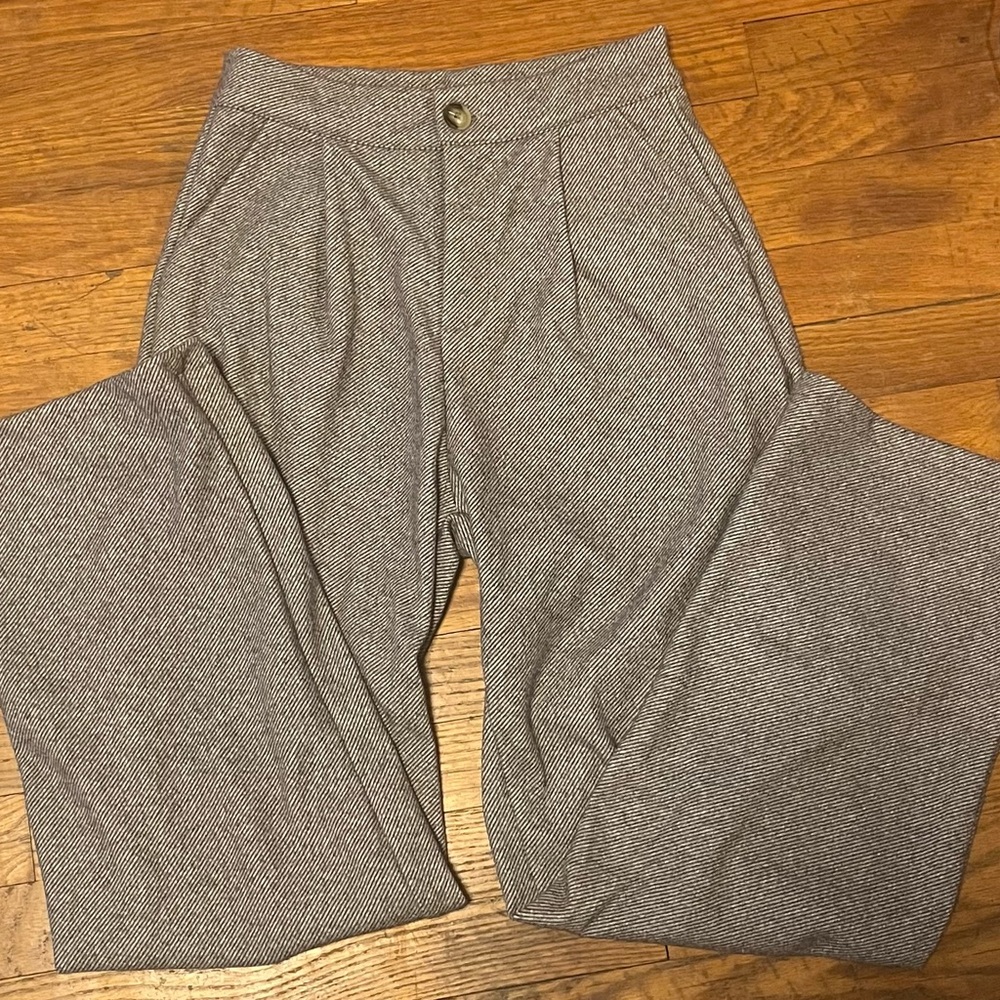 Gray Dress Pants Classic Fit Pleats